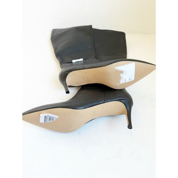 Copied - Ann Taylor NWOB Chain Wrap Leather Boot Tall Black 9 - Picture 7 of 7